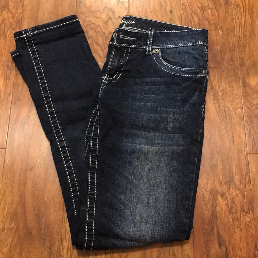 Amethyst Straight Leg Jeans Size 7